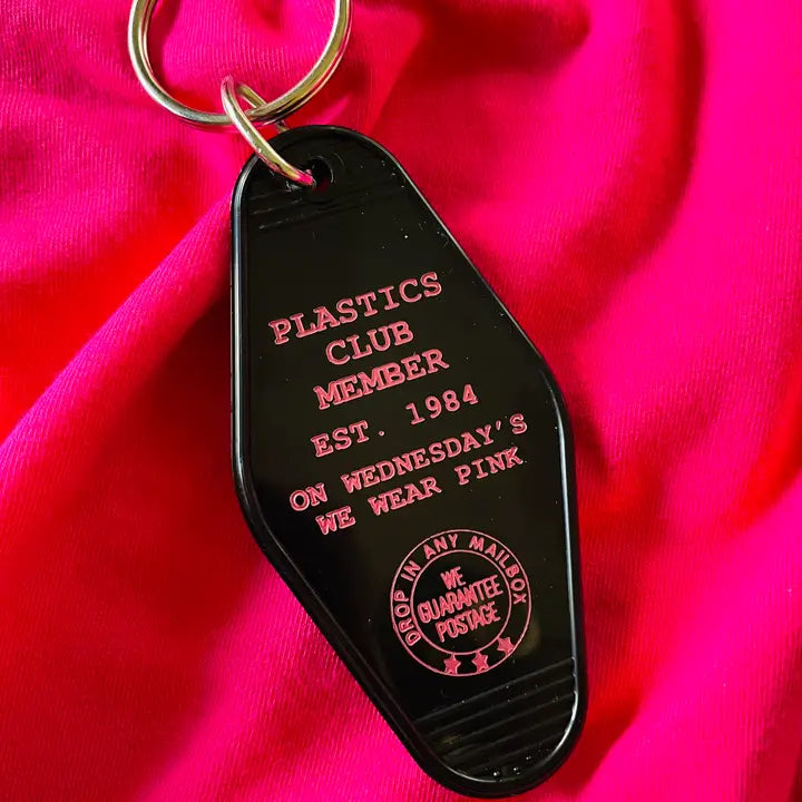 Plastics Club Member (Mean Girls) Motel Keychain