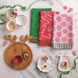 Peppermint Jacquard Hand Towel