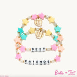 Little Words Project x Barbie, Best Friends Bracelets (Set of 2)