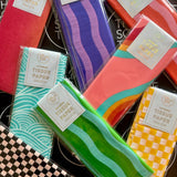 Grape Jelly Purple Stripe Tissue Paper