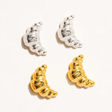 Petite Croissant Stud Earrings