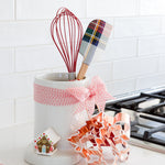 Nora Fleming Pinstripes Utensil Crock