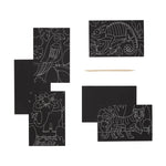 Mini Scratch & Scribble Art Kits, Jungle Fun