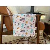 New Jersey Muslin Swaddle Blanket
