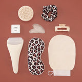 Leopard Print Super Spa Set: 8 Spa Essentials, by Pinch Provisions