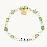 777 Angel Numbers, Little Words Project Bracelet (S/M)