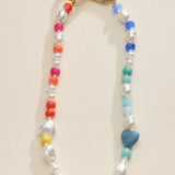 Colorful Beaded Bag Charm