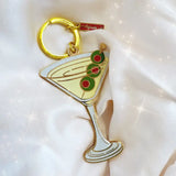 Dirty Martini Enamel Keychain