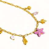 Coastal Themed Charm Necklace