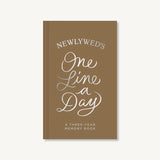 Newlywed's One Line a Day (A Three-Year Memory Book)