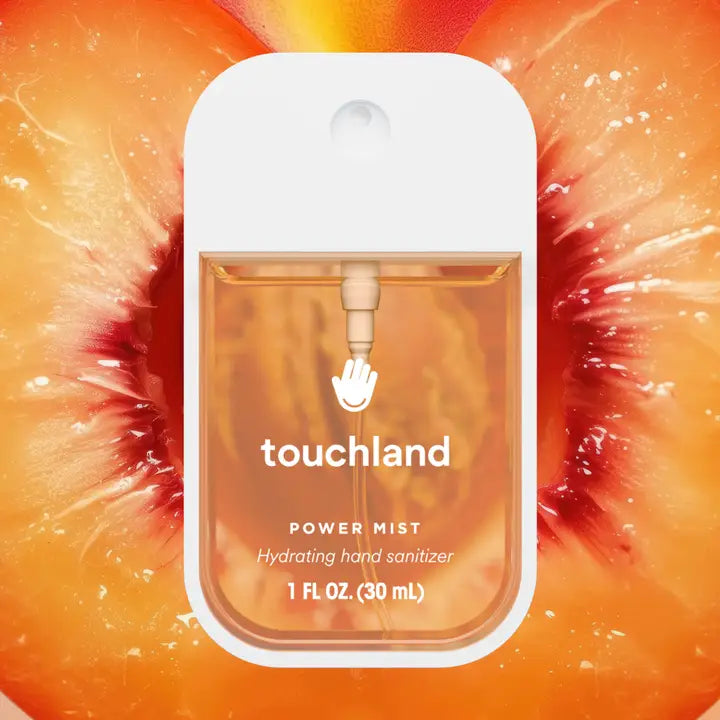 Touchland Velvet Peach Power Mist Hydrating Hand Sanitizer