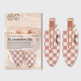 Kitsch Recycled Plastic XL Creaseless Clips, 2PK