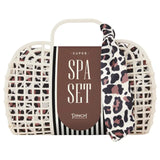 Leopard Print Super Spa Set: 8 Spa Essentials, by Pinch Provisions
