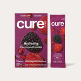Cure Hydrating Electrolyte Drink Mix, Berry Pomegranate 8ct
