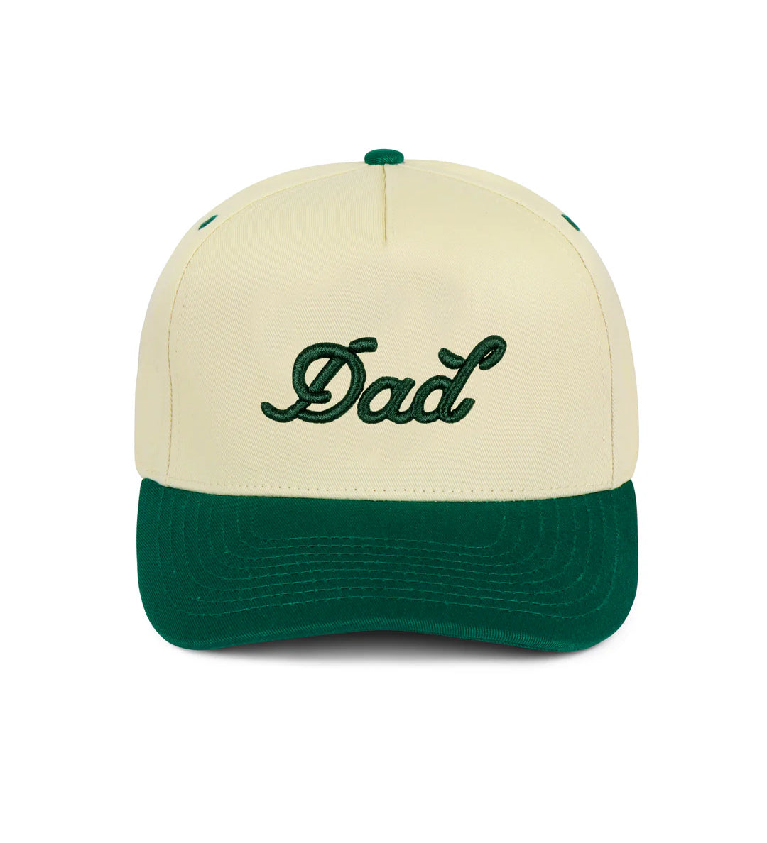 Dad Snapback Hat, Green