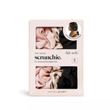 Kitsch Satin Large Ruched Sleep Scrunchies, 5PK