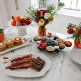 Nora Fleming Stoneware Pinstriped Pretty Platter