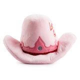 Pink Cowgirl 'Lets Go Girls' Dog Toy