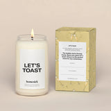 Homesick Let's Toast Candle