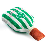 Green Stripe Pickleball Paddle Dog Toy