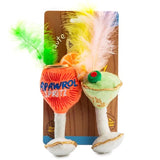 Kitty Cocktails Apawrol Spritz and Dirty Cattini Organic Catnip Toys