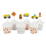 Under Construction Cupcake Decorating Set, 24Pk