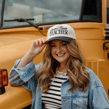 Someone's Favorite Teacher Black Vintage Trucker Hat
