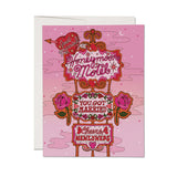 'Honeymoon Motel', Wedding Card