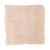 Peach Crochet Baby Blanket
