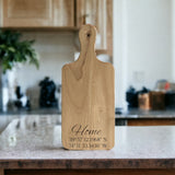 Rubber Wood Charcuterie Board, Engraveable