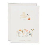 'A Little One Is Coming' Greeting Card, New Baby