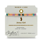 Skylar Paige, Jersey Girl Morse Code Bracelet