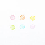 Rainbow Scoops Vanilla Scented Stacking Erasable Crayons