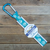 Turquoise Seashell Beach Badger