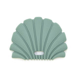 Silicone Shell Teether, Ocean Blue