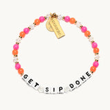 Little Words Project x Dunkin Donuts Get Sip Done Bracelet (S/M)