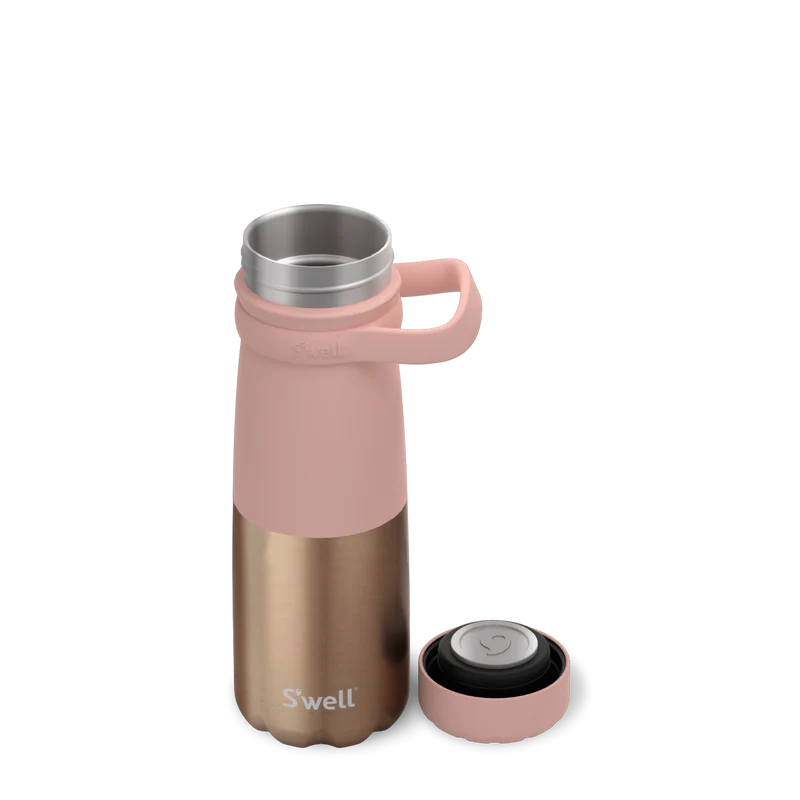 S'well 24oz Pink Pyrite Traveler