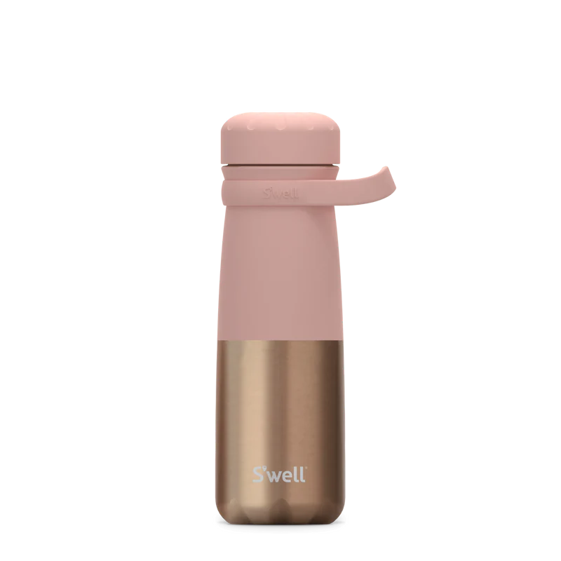 S'well 24oz Pink Pyrite Traveler