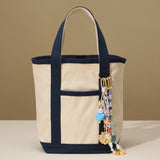 Colorful Beaded Bag Charm