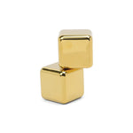 Cocktail Cubes Cocktail Chillers in Gold, 2PK