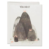 'You Did It!', Greeting Card
