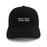 'White Lotus Theme Song' Adjustable Strap Hat