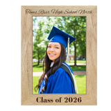 5x7 Wooden Picture Frame, Engraveable