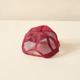 'Tailgates and Touchdowns, Game Day' Trucker Hat, Burgundy Red
