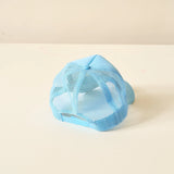 'Tailgates and Touchdowns, Game Day' Trucker Hat, Light Blue
