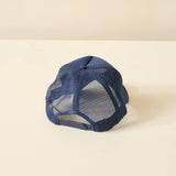 'Tailgates and Touchdowns, Game Day' Trucker Hat, Navy Blue