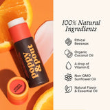 Poppy & Pout Lip Balm, Retro Surf Citrus Sunrise