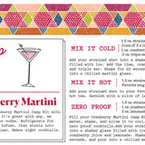 Camp Craft Cranberry Martini Cocktail Infusion Kit