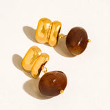 Agate Drop Earrings
