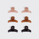 KITSCH Mini Arched Clips, 6pc. Set